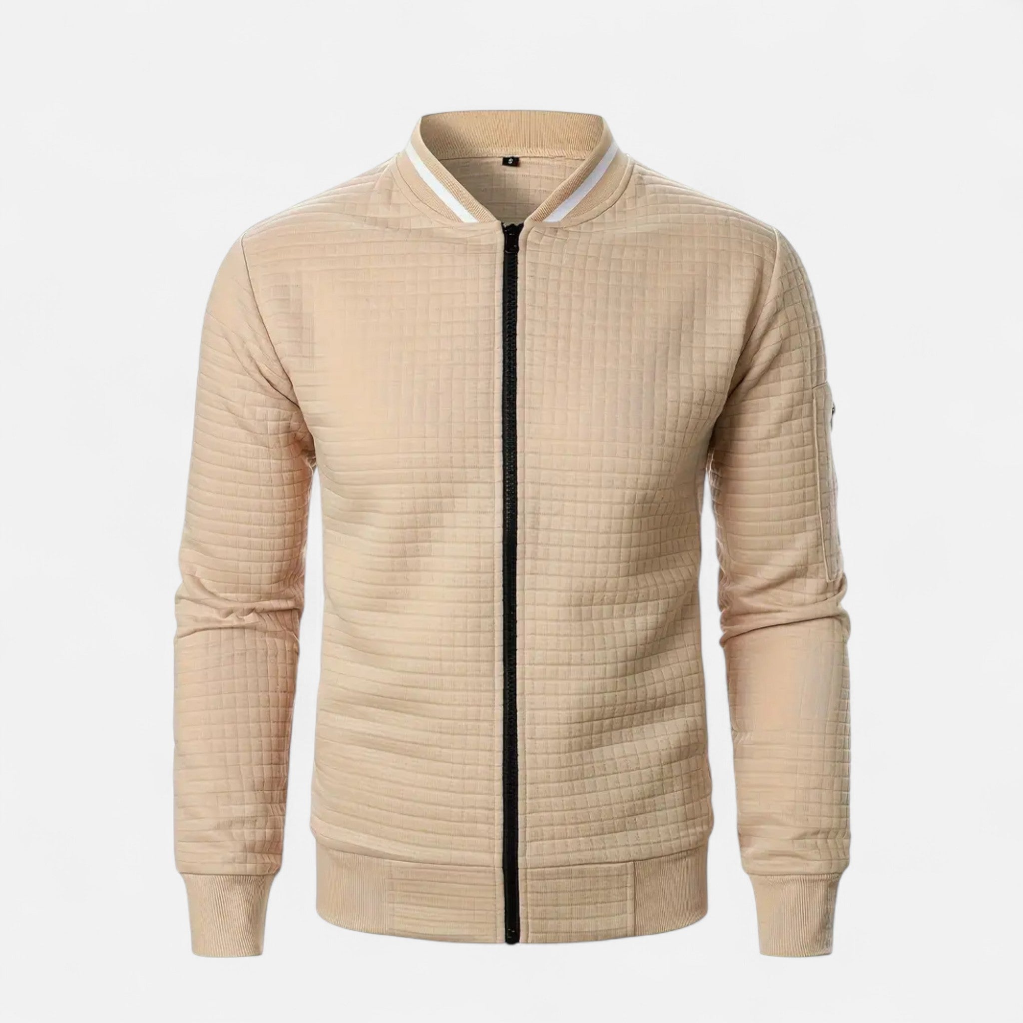 Sorique | Men’s Zip Sweatshirt Ivy Plaid Heritage